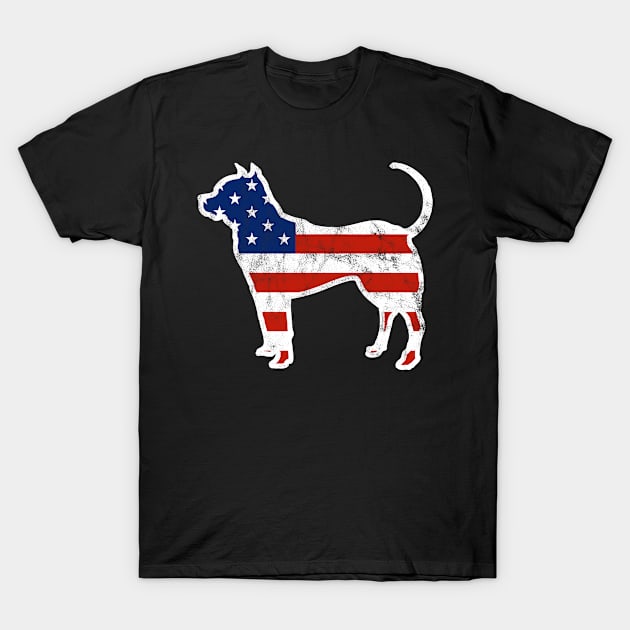 American Pitbull Patriot T-Shirt by Rumble Dog Tees